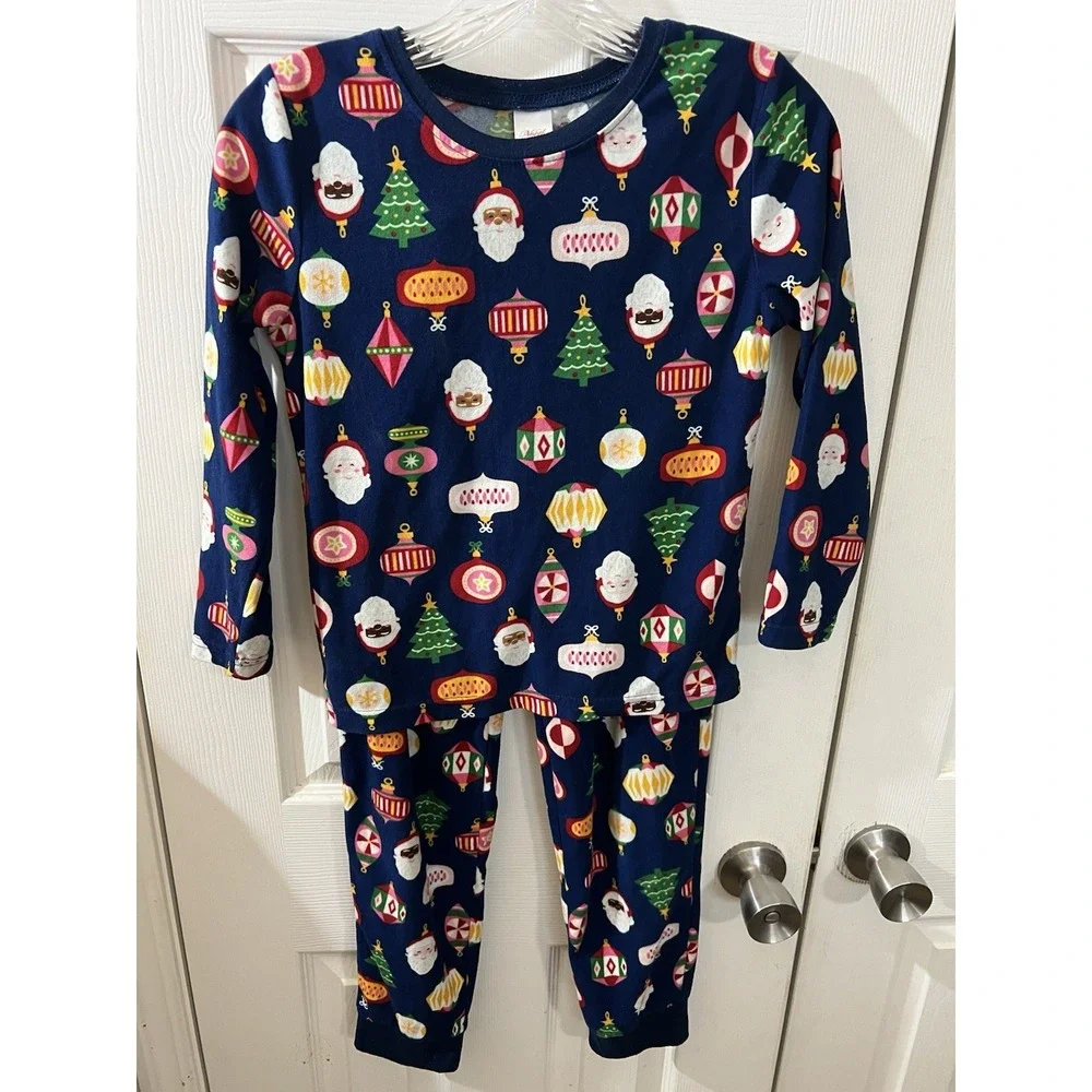 Youth Unisex Christmas Pajamas- North Pole Trading Co Size Small 8
